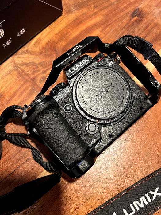 Panasonic Lumix S5 + Lumix S 20-60mm f/3.5-5.6 + Cage SMALLRIG