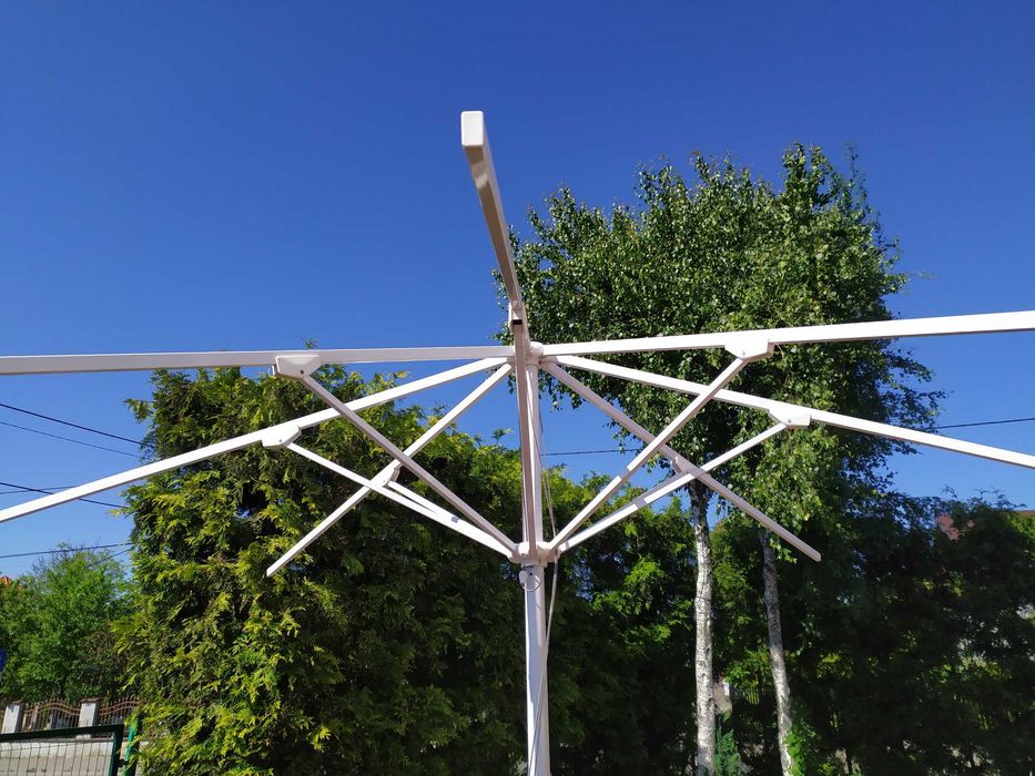 Parasol Ogrodowy, Stelaż parasola ośmioramiennego
