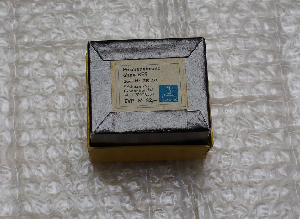 Pryzmat Pentacon. Nowy