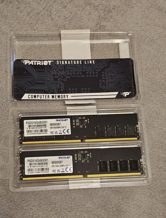 Оперативна пам'ять PATRIOT 32 GB (2x16GB) DDR5 4800 MHz