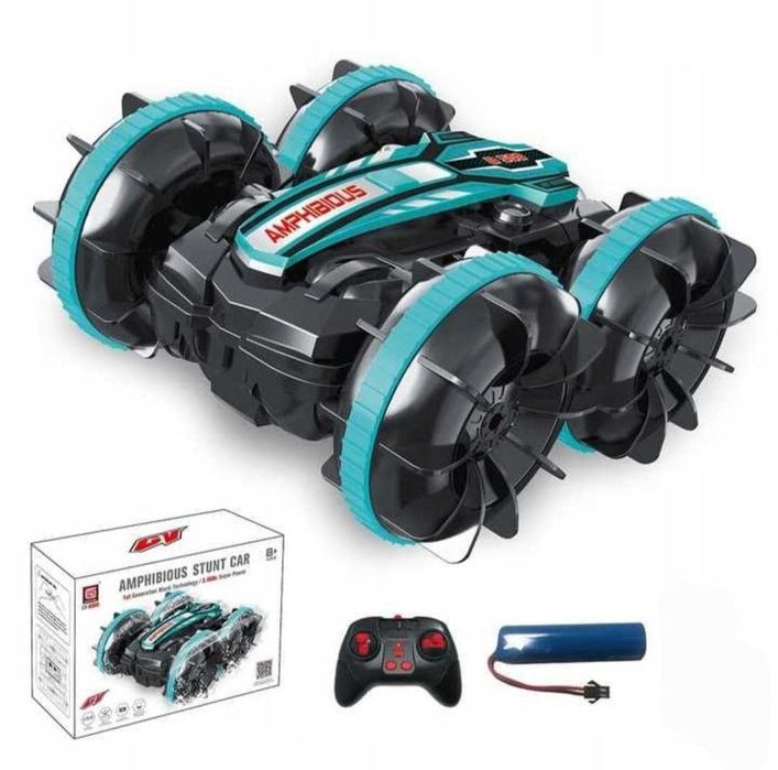Samochód zdalnie sterowany RC Amfibia 360 #Z259