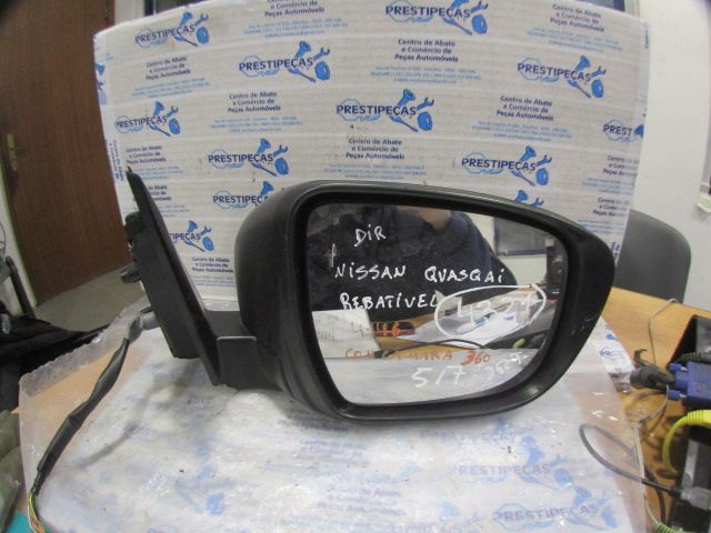 Espelho Esp4321 NISSAN QASHQAI 2017 1.5DCI 110CV 5P CINZA DRT REBATIVEL COM PISCA E CAMERA 13 PINOS