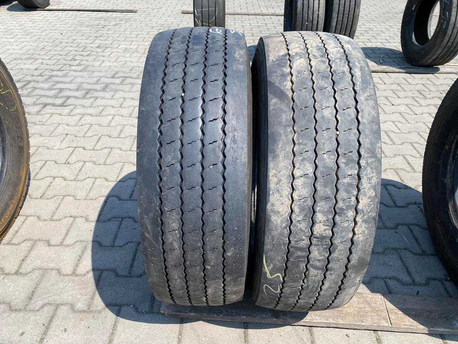 Opony używane ciężarowe prowadzące 265/70R17.5 CONTINENTAL CONTI HYBRID LS3 / 7-9mm