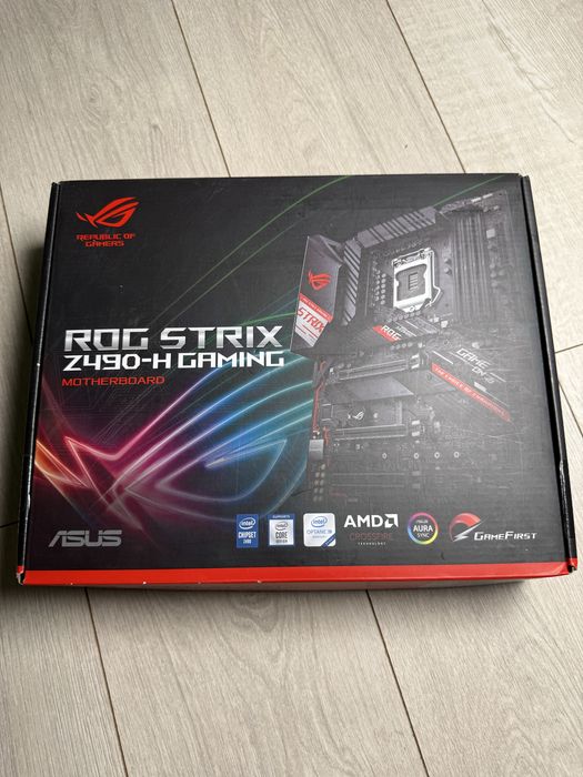 Материнська плата Asus ROG Strix Z490-H Gaming PCI-Ex16