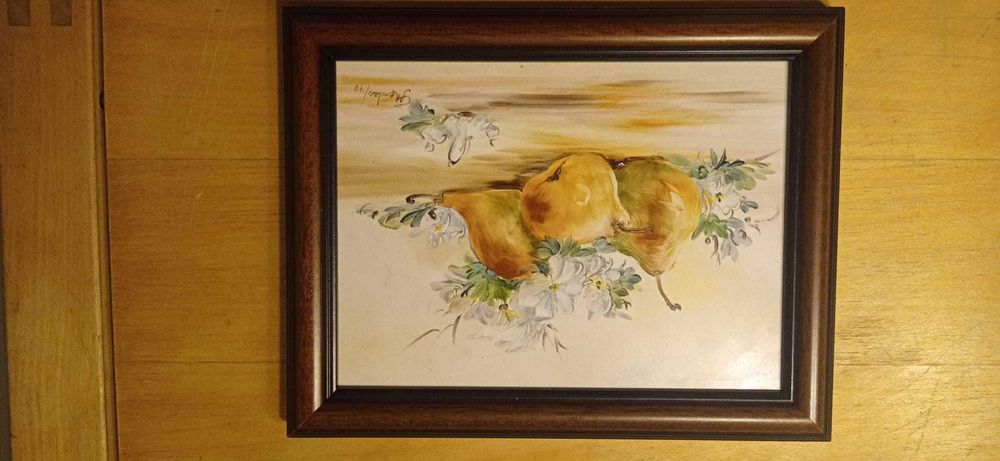 Óleo natureza morta