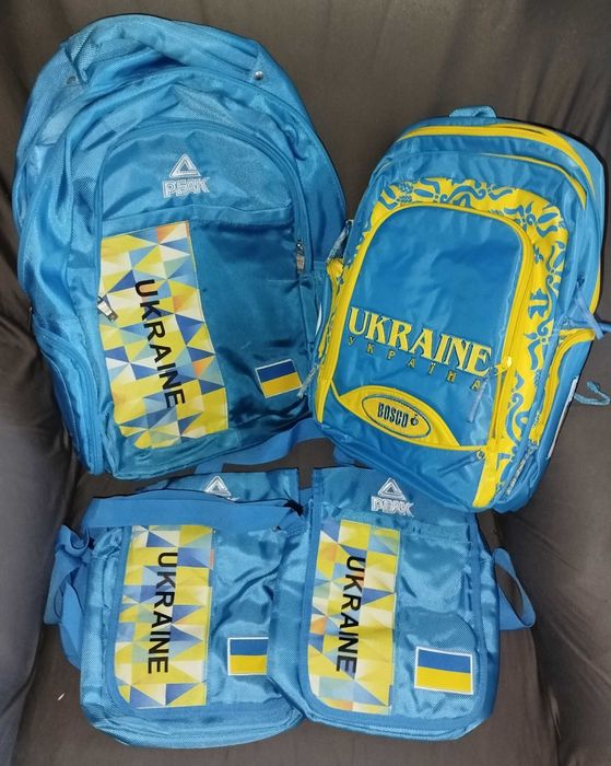 Рюкзаки, сумки крос-боді олімпійської колекції збірної України