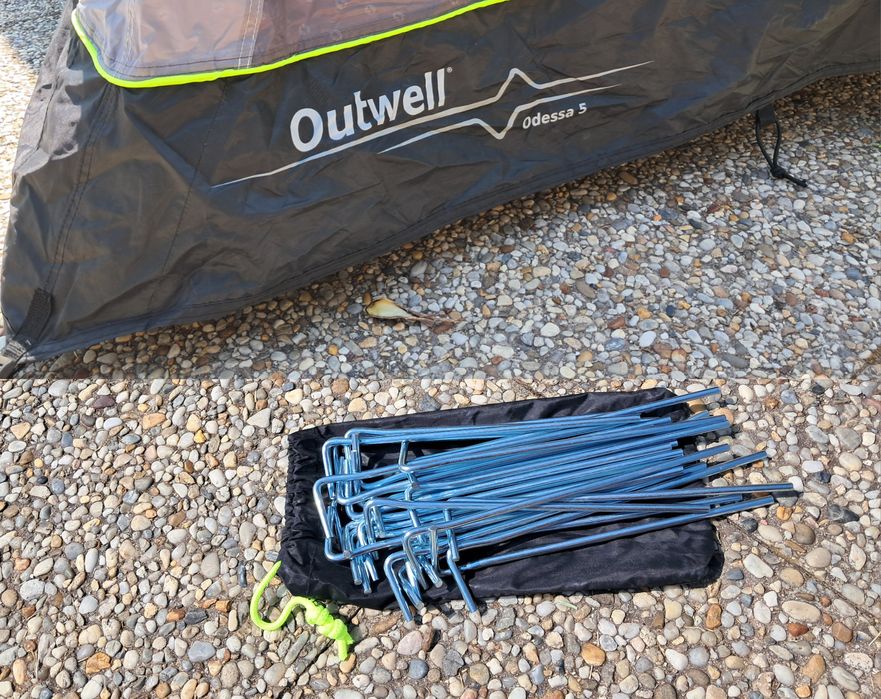 Tenda campismo 2 quartos 4 pessoas Outwell