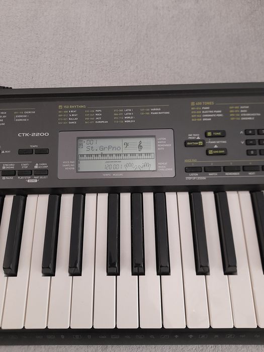 Pianino casio elektryczne