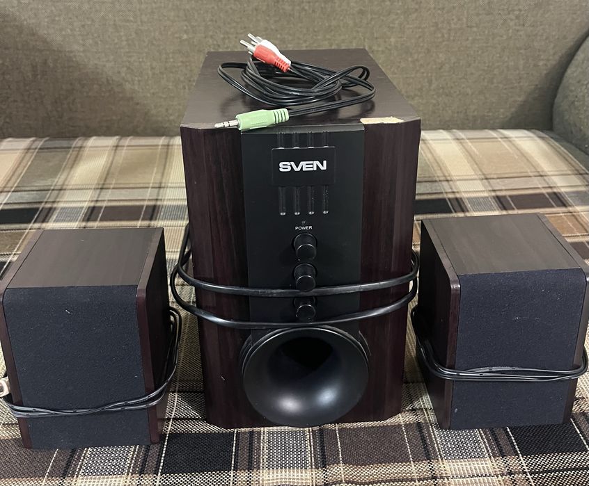 Мультимедійна акустика, сабуфер, колонки SVEN SPS-821