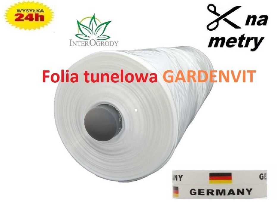 FOLIA NIEMIECKA 6m.szer. UV10 Tunelowa Gardenvit SZKLARNIA