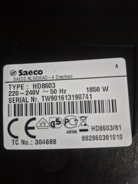 Sprzedam ekspres do kawy Tchibo Cafissimo LATTE (Saeco)