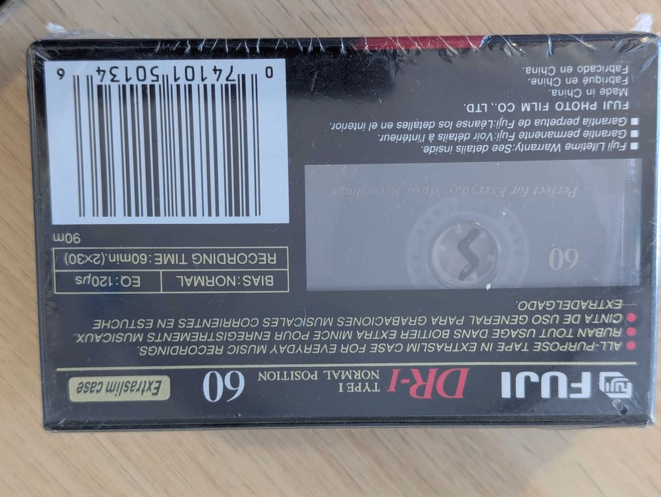 Аудио кассеты лот 10шт. FUJI DR-I 60-90 Аудіокасети нові