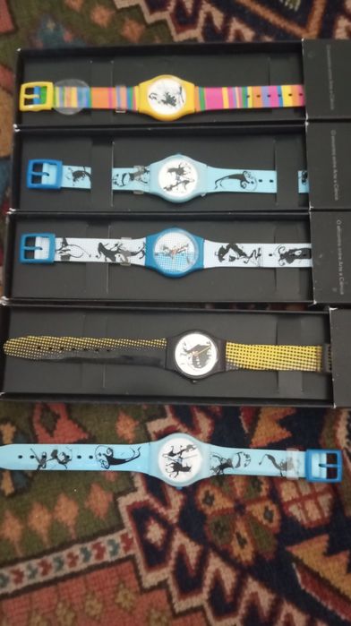 Rara coleção de relógios do artista plástico Rico Sequeira apenas 25 e