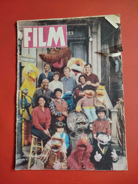 Magazyn FILM nr 38, 23 września 1990, Ulica Sezamkowa