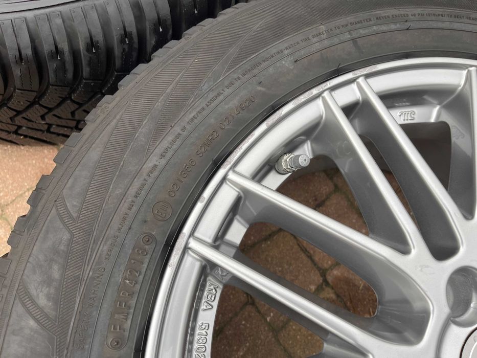 3968. Koła zimowe SsangYong Korando IV 5x112 ET45 215/65/17 Pirelli 8.8mm 24r