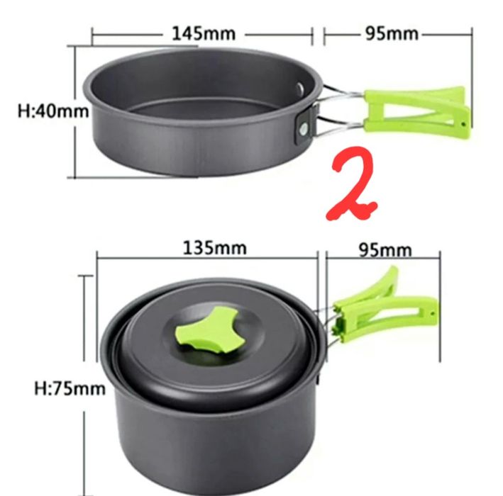 Туристичний посуд (набір) хорошої якості