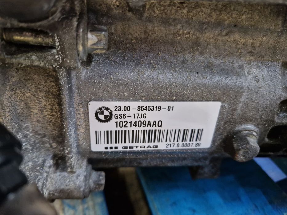 Caixa de 6 velocidades manual GETRAG AAQ GS6-17JG BMW F20 1.5D 116CV