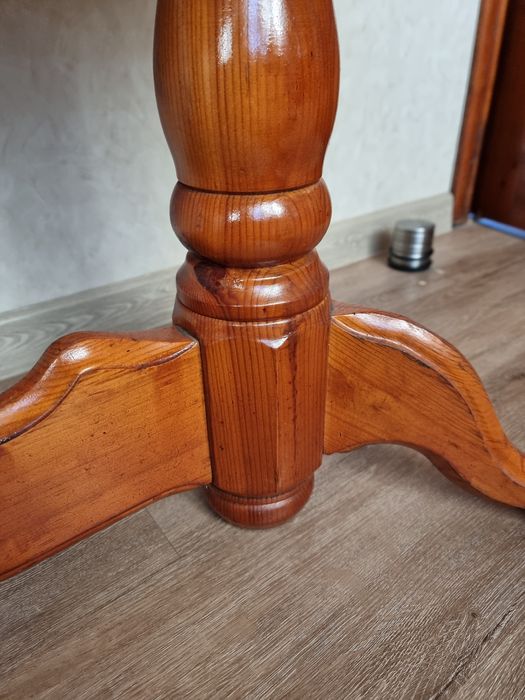 Стіл журнальний кавовий дерево