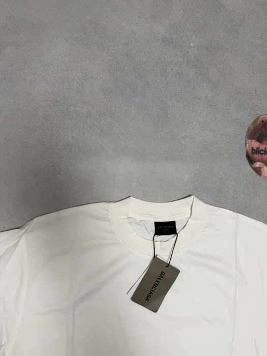 Футболка Balenciaga Reverse Logo white S M L vetements project gr protocol index