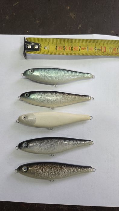 Zestaw woblerów hand made
