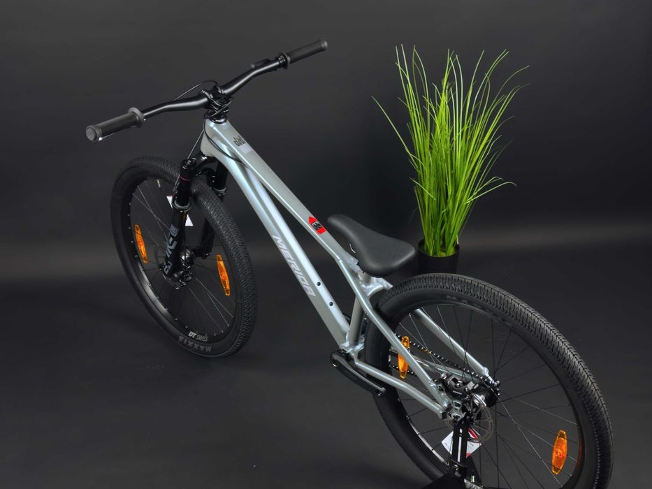 Велосипед mtb трюковий 26 Merida DIRT 700 silk transparent blue 2026 МТБ