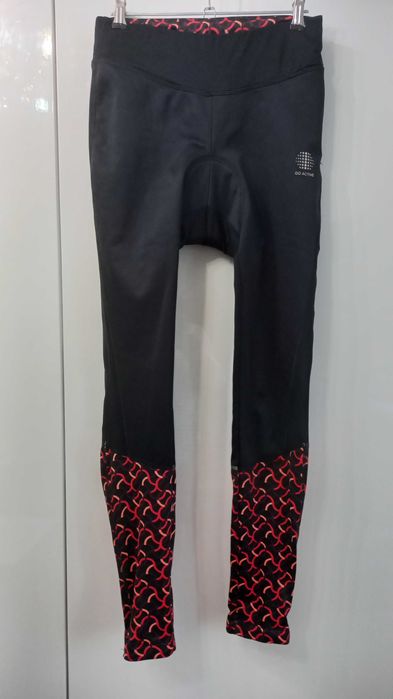 р. M 46 Crivit Go Active теплые велоштаны с памперсом Coolmax