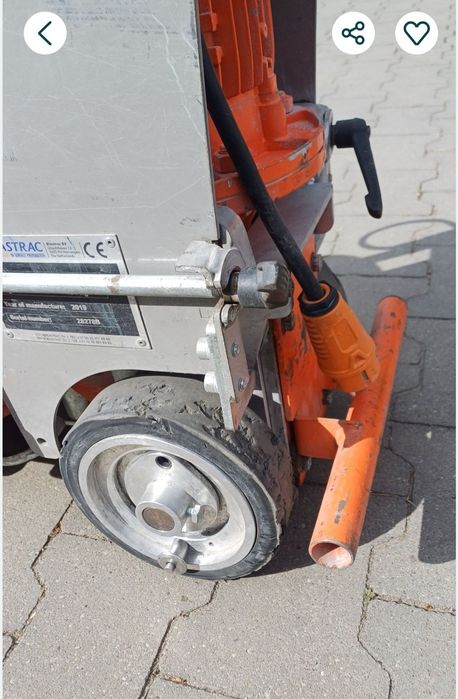 Zdzierak,zrywarka samojezdna Blastrac BS-75 Husqvarna