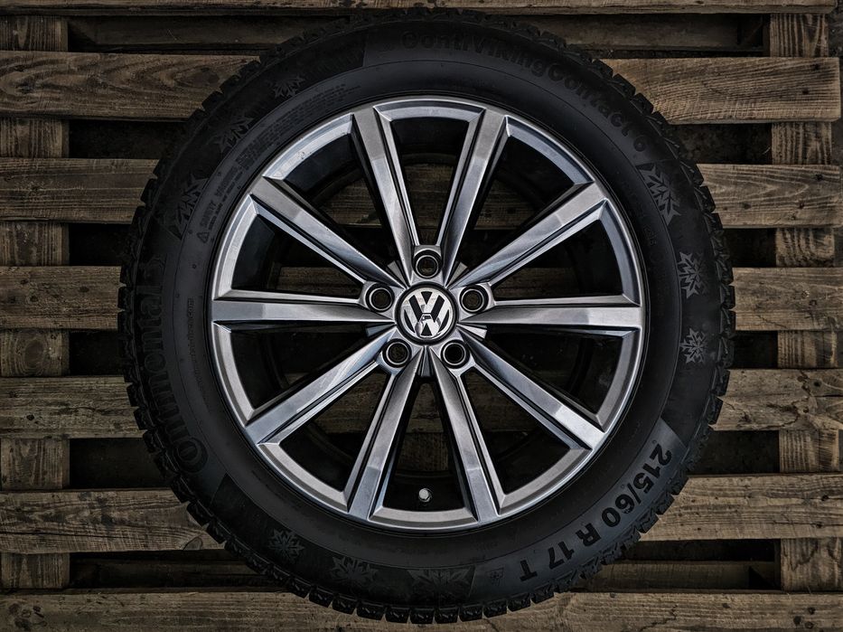 Нові R17 5x112 VW | 215/60 Continental | Оригінал Диск/Шина | Преміум