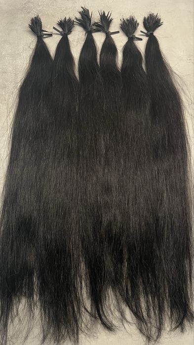 Naturalne włosy słowiańskie 54 cm | 76 g | gęste końcówki | premium