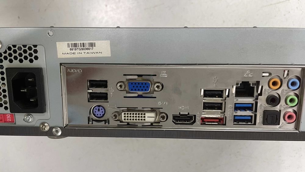 Компьютер неттоп Core i3, диск SSD 120gb barebone ITX