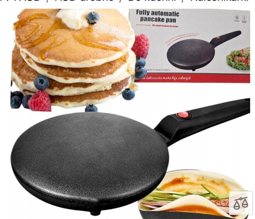 Elektryczna patelnia do naleśników / pancake maker – automatyczna
