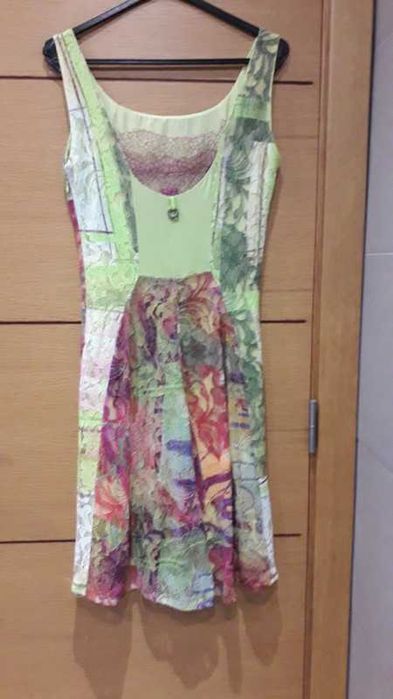 Vestido multicor