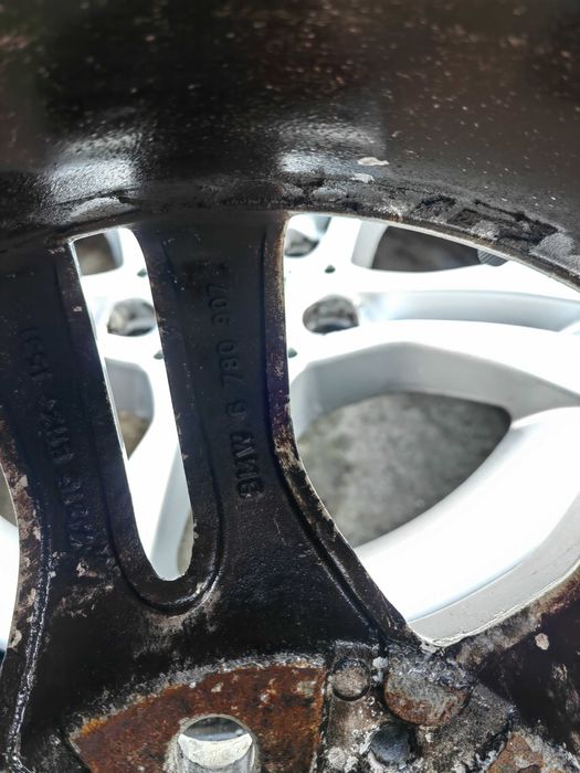 Jantes 17 BMW furação 5x120 com pneus