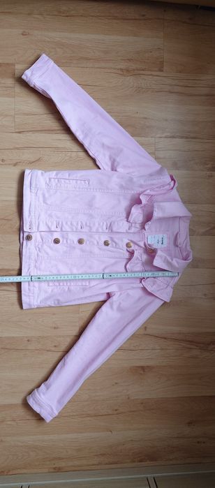 Kurtka jeansowa dziewczęca rozm. 140 cm