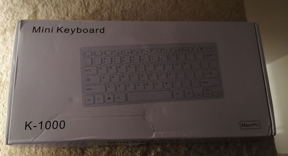 Mini Teclado USB Mac + PC