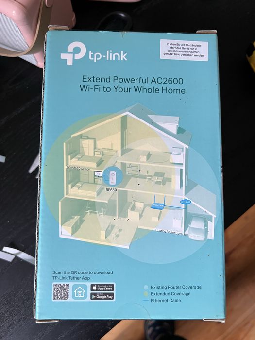 Wzmacniacz sygnału Wifi TP-LINK RE655 AC2600