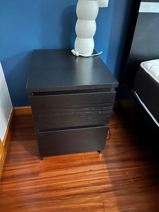Mesinha de cabeceira MALM IKEA