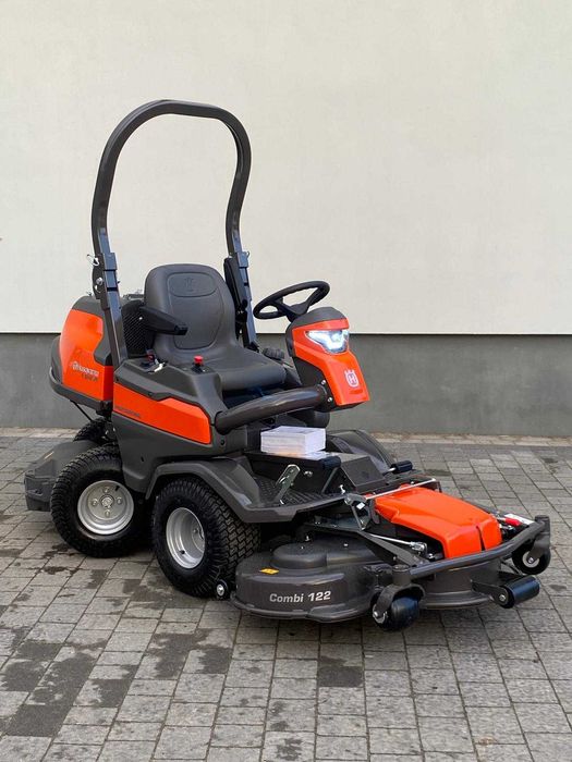 NOWY Rider traktorek kosiarka Husqvarna P 524X EFI z kosiskiem 137cm