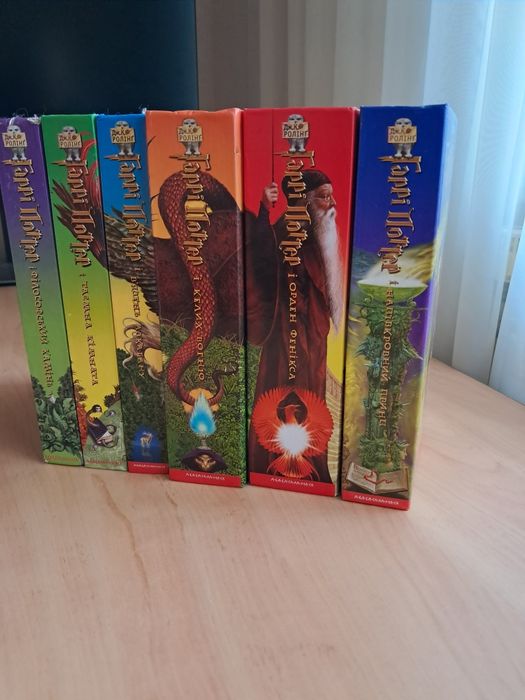 Гаррі Поттер 6 томів Дж. К. Роулінг А‑БА‑БА‑ГА‑ЛА‑МА‑ГА українською