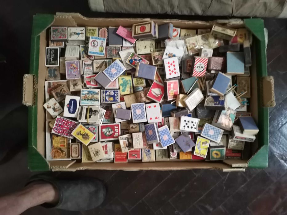 Carteiras de fósforos antigas
