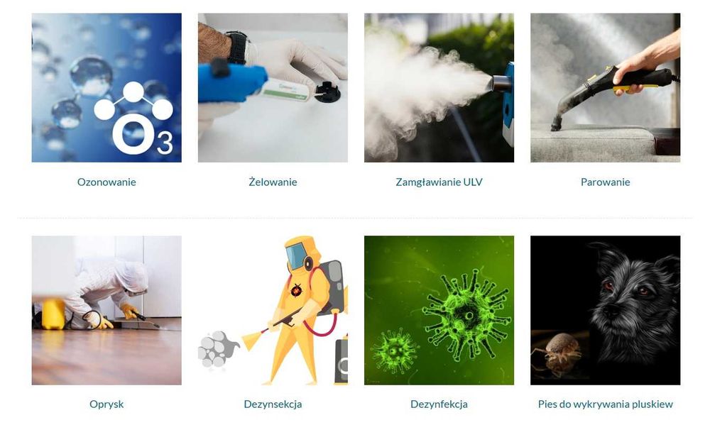 Ozonowanie - Dezynfekcja hotele mieszkania przedszkola żłobki itp.