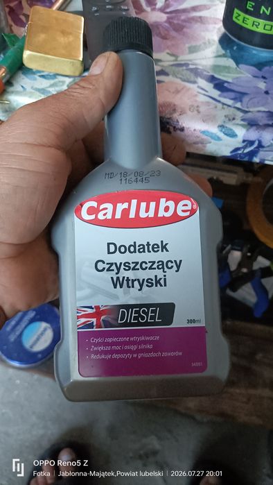 Płyn do czyszczenia wtryskiwacz