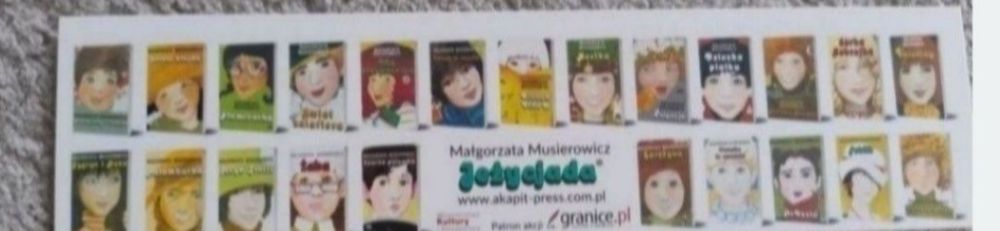 Jeżycjada Małgorzata Musierowicz Kalamburka Tygrys i róża Czarna polew