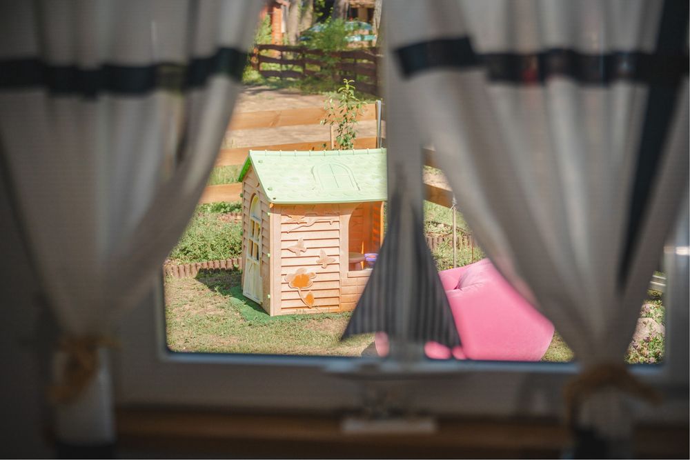 Domek jezioro Symsar Warmia i Mazury rower wodny grill