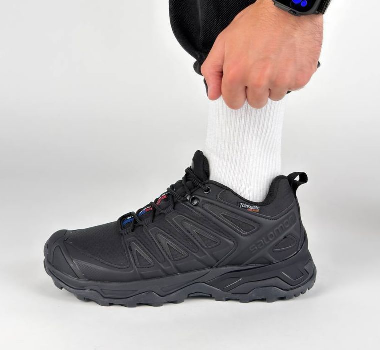 Чоловічі Зимові Кросівки Salomon Speedcross Pro Thinsculate Waterproof Termo Winter Водонепроникні Термоутеплювач 41-46 Теплі Натуральна Шкіра