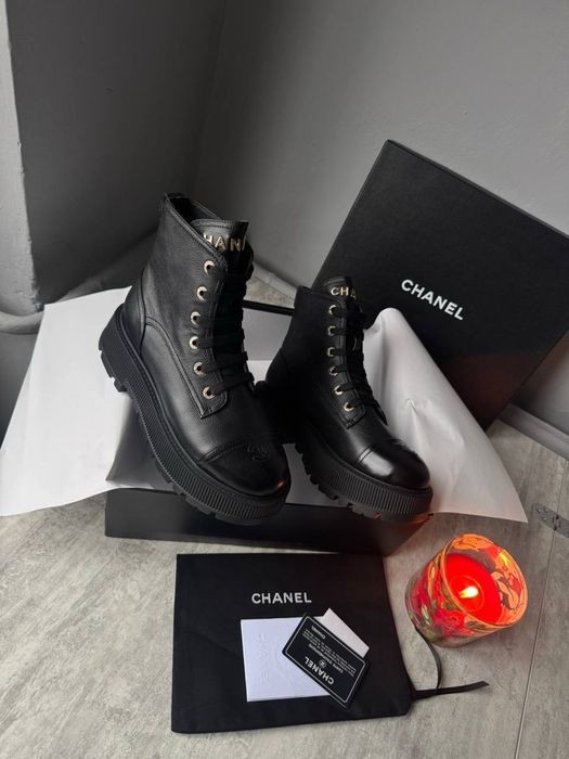 Чоботи шанель. Chanel ботинки . Під замовлення !