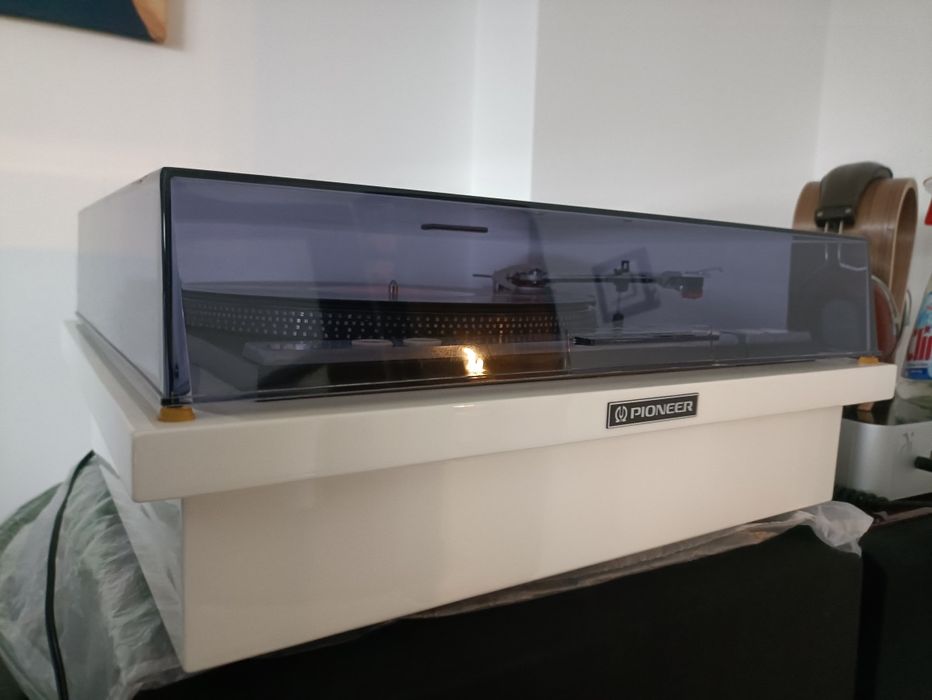 PIONEER PL-61 JAPAN WHITE  pokrywa blue oryginał