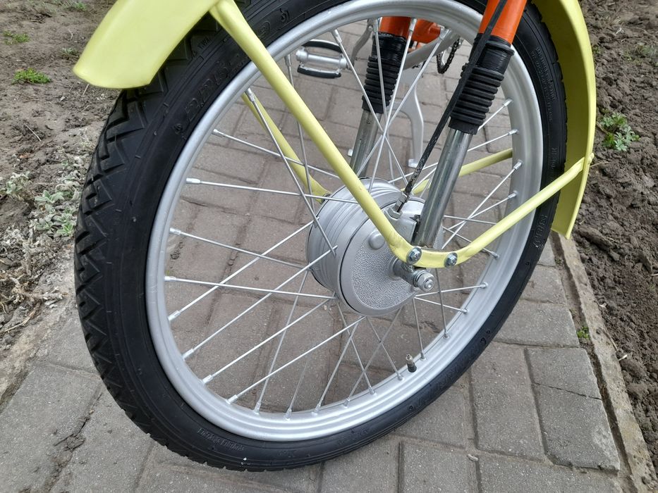 Лёгкий мопед Рига 13( после реставрации).