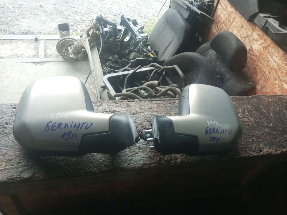 Розбірка дзеркало електричне Citroen Berlingo 2   2008-2012