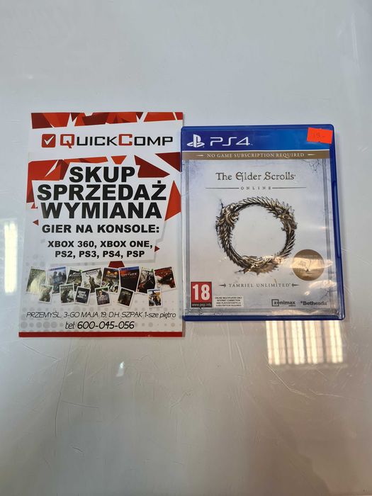 Gra Playstation 4 PS4 The Elder Scrolls Gwarancja 1 rok QUICK-COMP